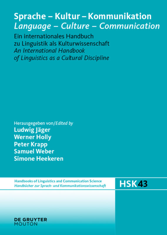 Handbuch Sprache Kultur Kommunikation
